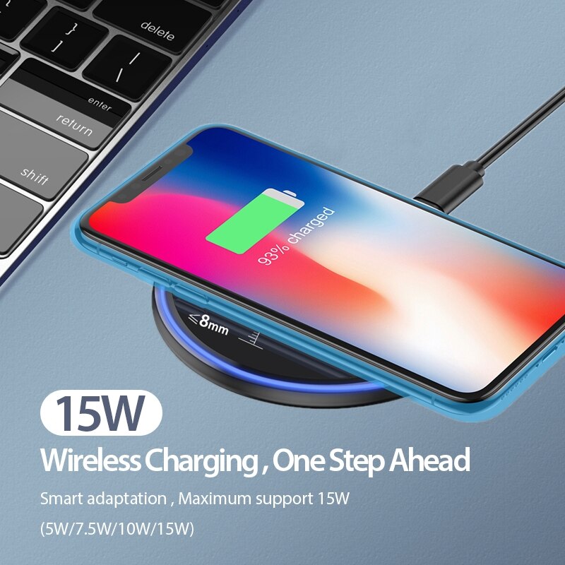 Samsung S20 15W Qi Wireless Charger USB Type C Fast Charging Pad for  Samsung S10 S20 S20 Ultra10W Quick Charge For iPhone 11 XS XR X