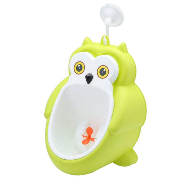 Kids Wall Hanging Children Standing Urinal Toilet Potty Trainer for Boys with Down Rotation Fan Strong Wall Suction - GadgetSourceUSA