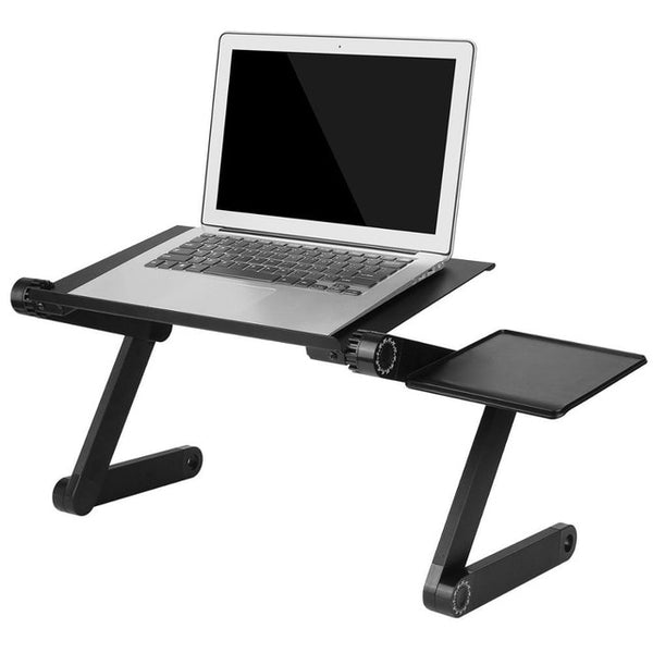Lap Desk | Ergonomic Adjustable Portable Workstation | Adjustable Lap Desk With Mouse Pad for Laptops/Notebooks | Portable Laptop Desks - GadgetSourceUSA