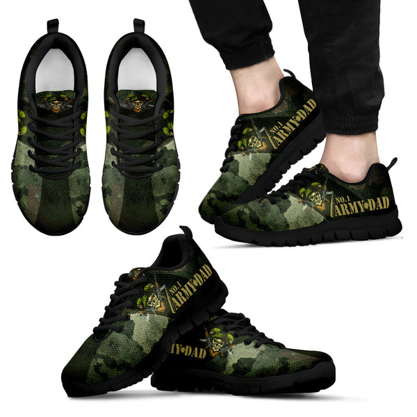 No.1 Army Dad Sneakers - GadgetSourceUSA
