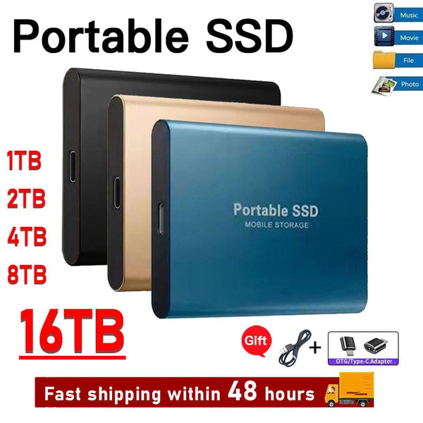 Portable SSD Mobile Storage - GadgetSourceUSA