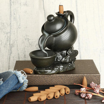 Incense Burner Tea Pot | supreme incense burner 2020 | incense burner review | incense burner for sticks - GadgetSourceUSA