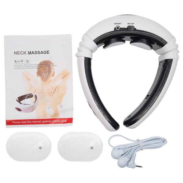 Neck Massager | Electric Pulse Massage | Electrode Patch Therapy | Health Care - Relaxation | Massage & Relaxation - GadgetSourceUSA