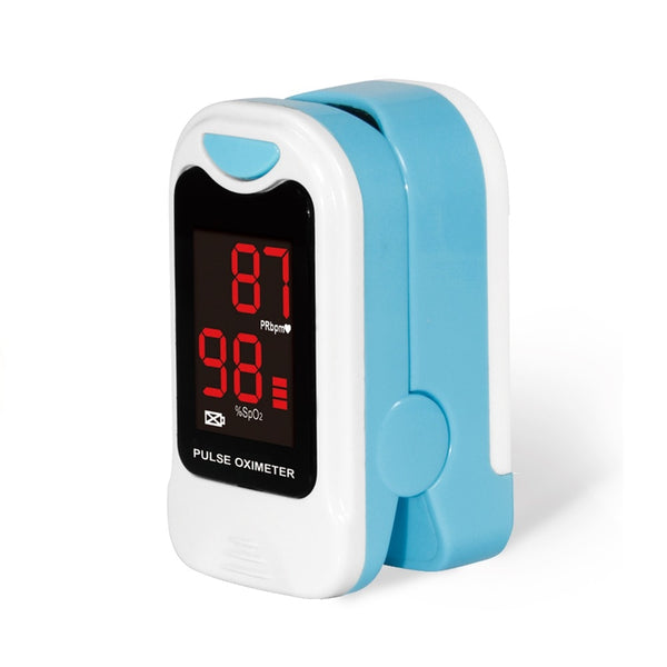 LED Fingertip Pulse Oximeter,Blood Oxygen SPO2 Monitor,Care Life,Pouch Case,Layard Free shipping Newest CMS50M|Blood Pressure - GadgetSourceUSA