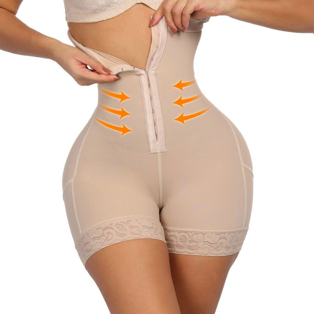 Body Shaper With Shoulder Strap, Butt Lift, Control Panties, Chest