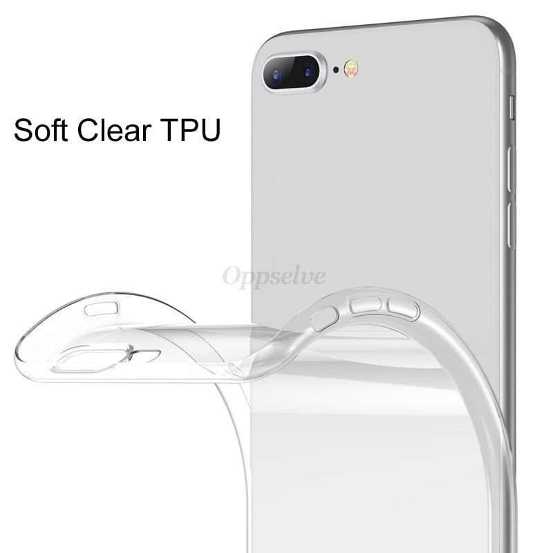 Luxury Case For iPhone X XS 8 7 6 s Plus Capinhas Ultra Thin Slim Soft TPU Silicone Cover Case For iPhone XR 8 11 7 Coque Fundas - GadgetSourceUSA