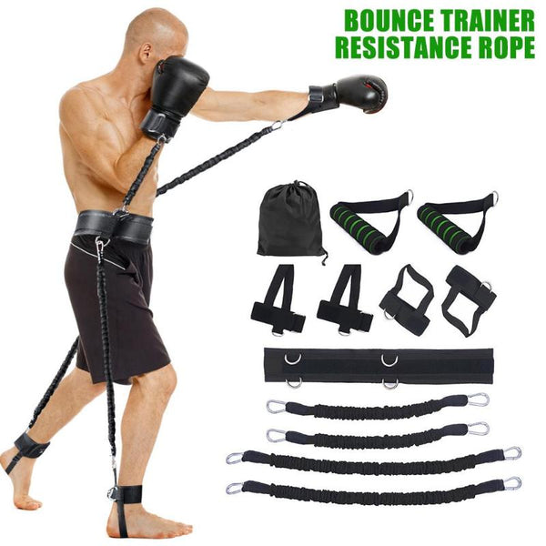 Resistance Bands, Exercise Bands, Sports Fitness Set for Leg and Arm  Exercises, Boxing Muay Thai Home Gym, Strength Training Equipment
