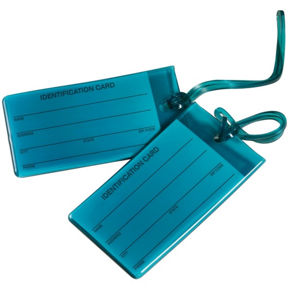 Travel Smart TS03TEAL6 Jelly Luggage Tags, 2 pk - GadgetSourceUSA