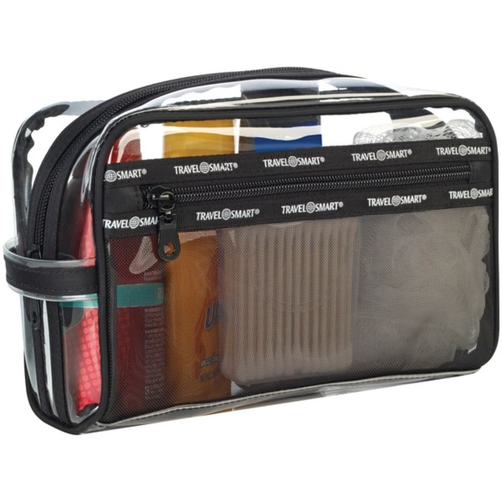 Travel Smart TS78X Transparent Sundry Pouch/Cosmetic Bag - GadgetSourceUSA