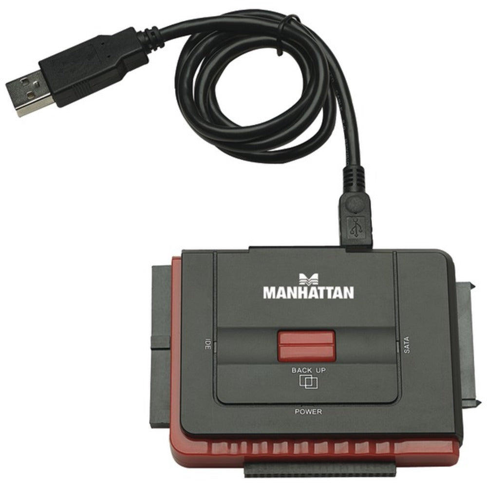 Manhattan 179195 USB 2.0 to SATA/IDE Adapter - GadgetSourceUSA