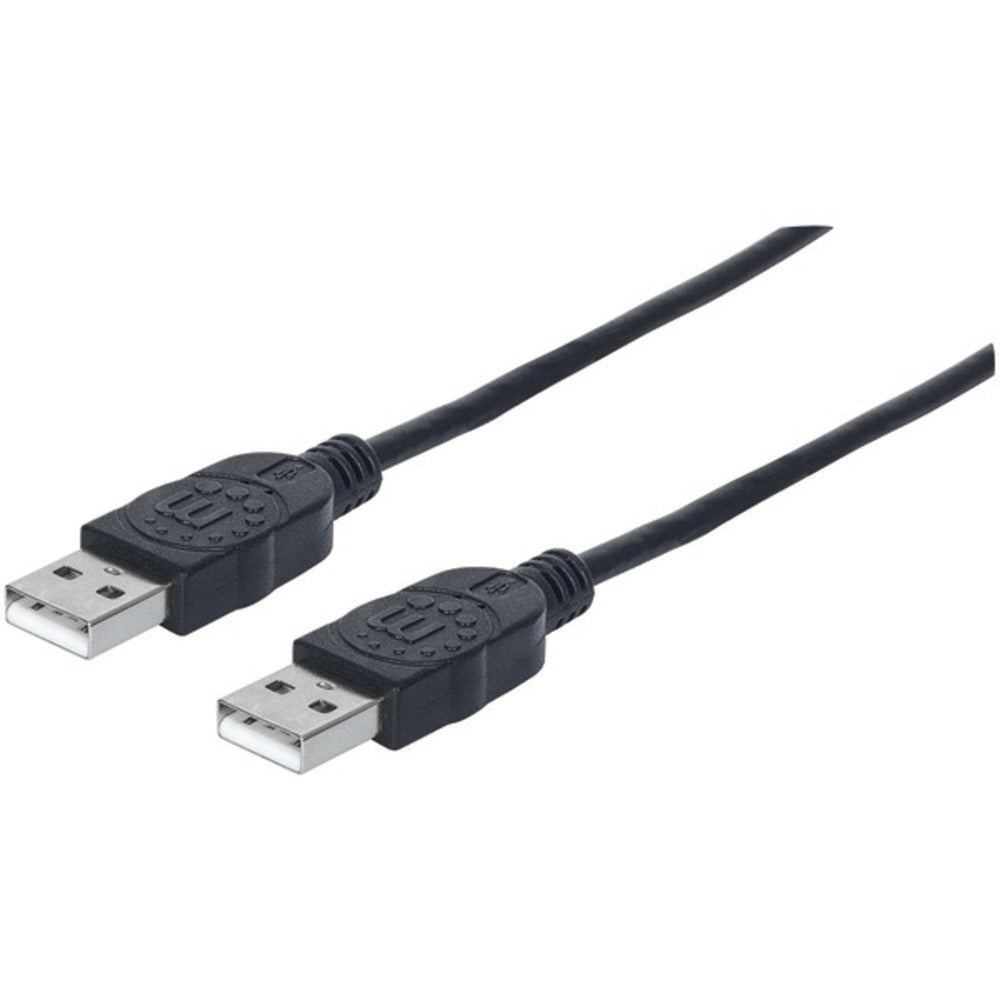 Manhattan 306089 USB 2.0 A-Male to A-Male Cable (6ft) - GadgetSourceUSA