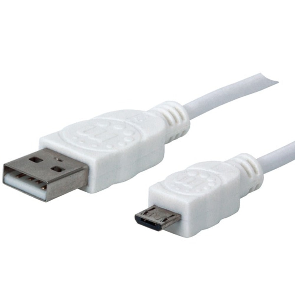 Manhattan 323987 A-Male to Micro B-Male USB 2.0 Cable (3ft) - GadgetSourceUSA