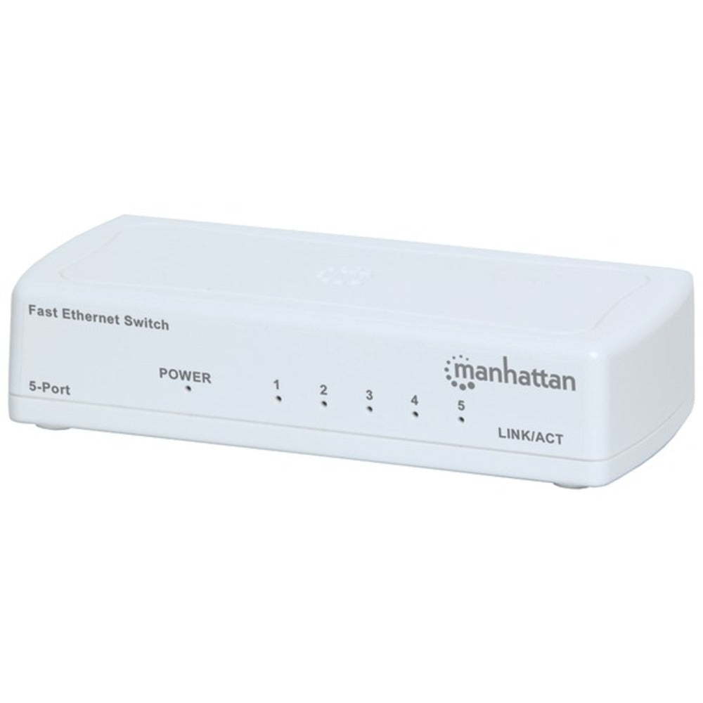 Manhattan 560672 Fast Ethernet Office Switch (5 Port) - GadgetSourceUSA