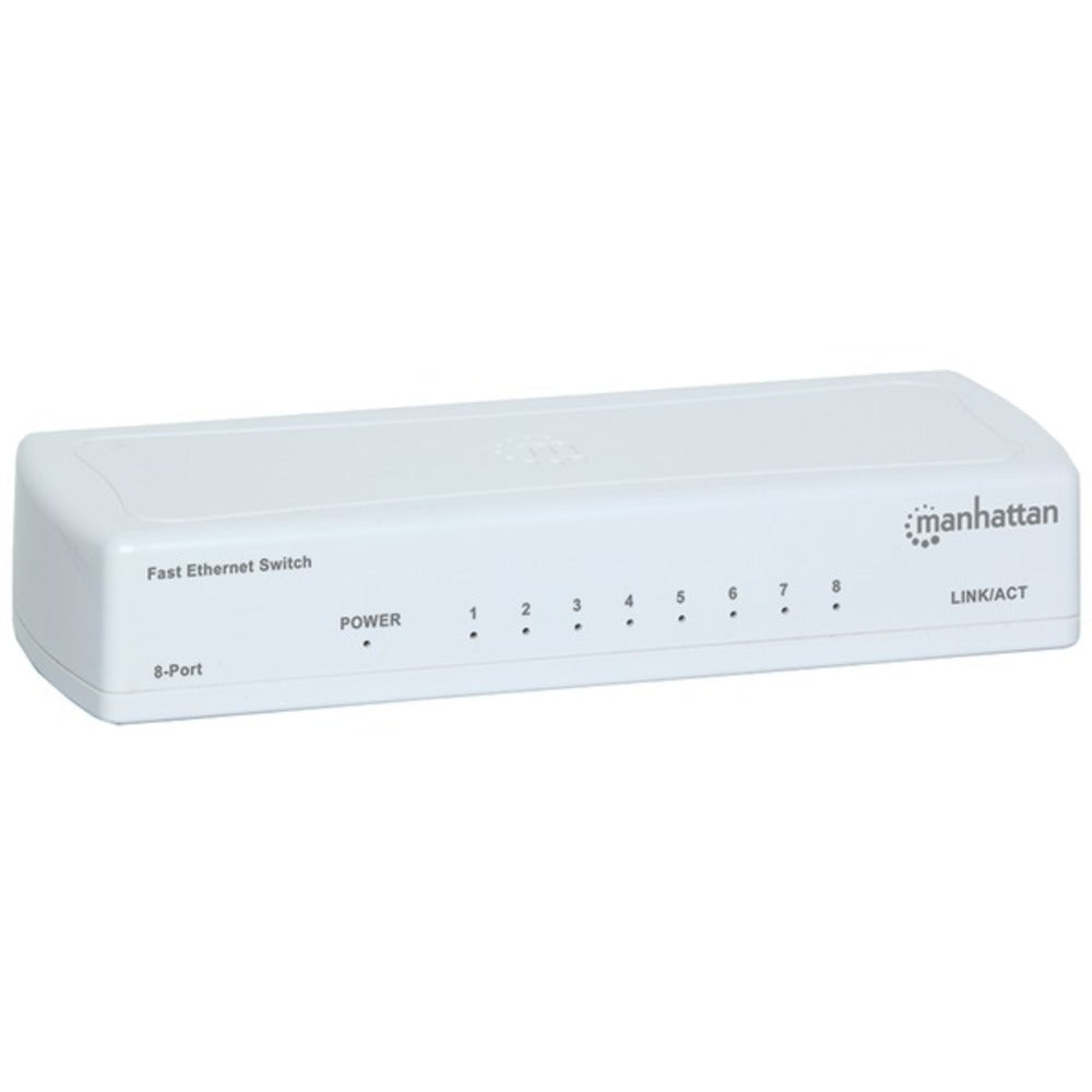 Manhattan 560689 Fast Ethernet Office Switch (8 Port) - GadgetSourceUSA