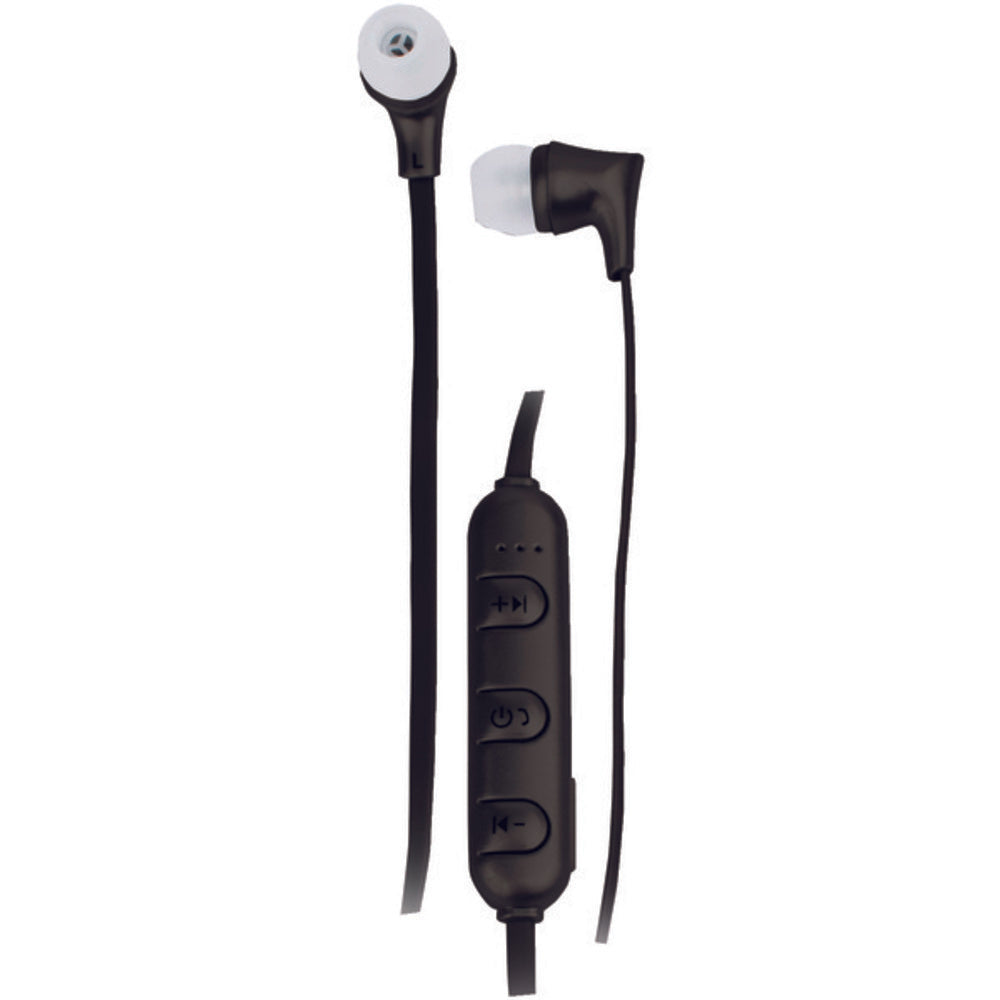 iEssentials IE-BTELX-BK Lux Bluetooth Earbuds with Microphone (Black) - GadgetSourceUSA