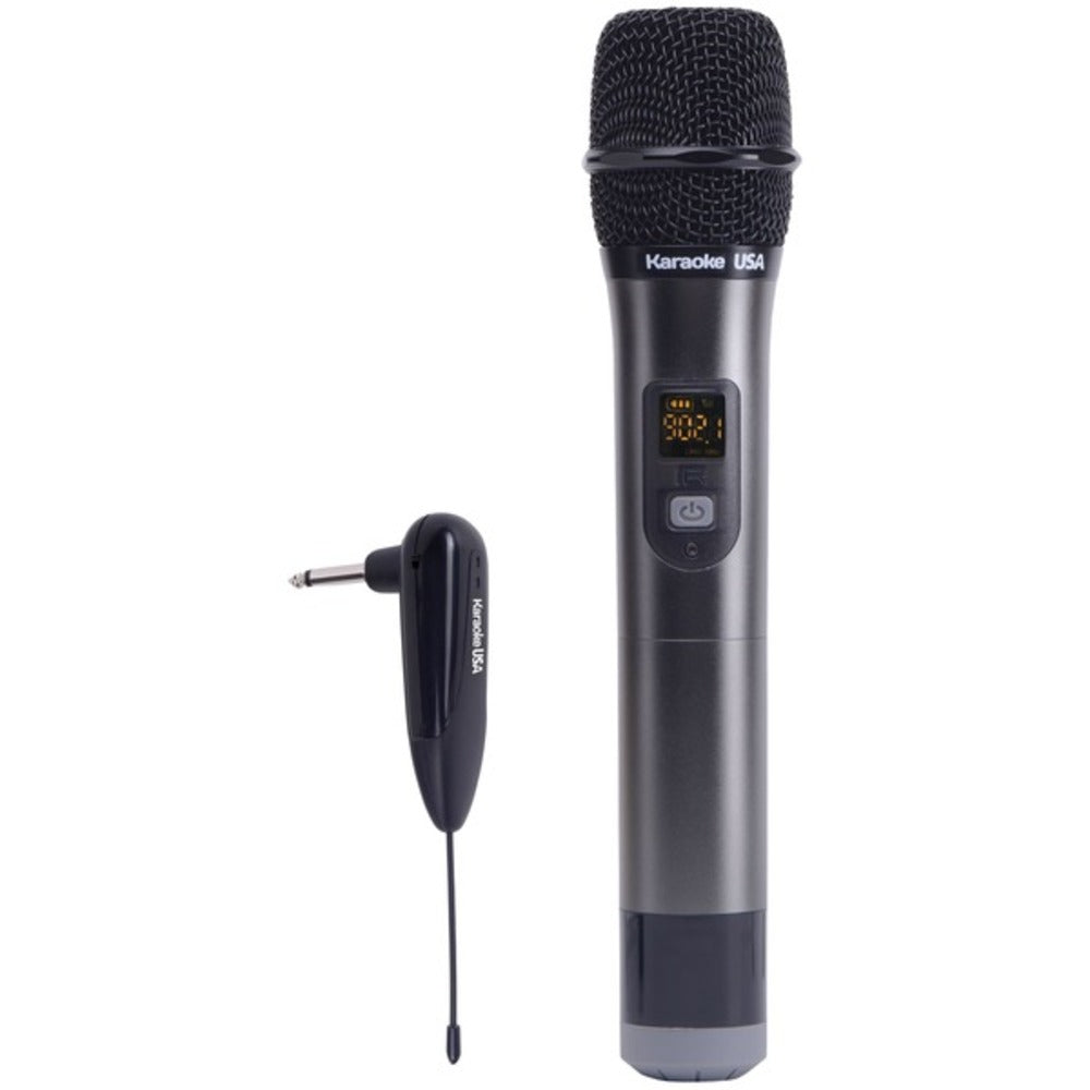 Karaoke USA WM900 WM900 900MHz UHF Wireless Handheld Microphone - GadgetSourceUSA