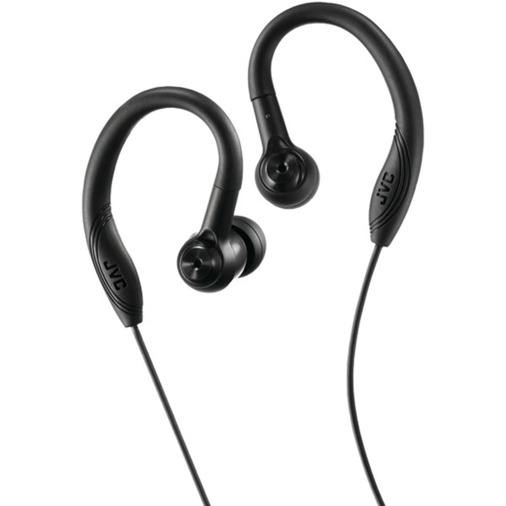 JVC HAEC10B Entry-Level Fitness Headphones - GadgetSourceUSA
