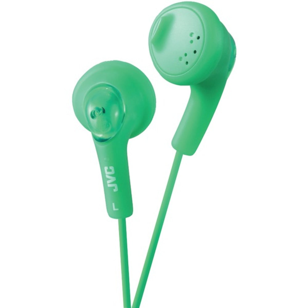 JVC HAF160G Gumy Earbuds (Green) - GadgetSourceUSA