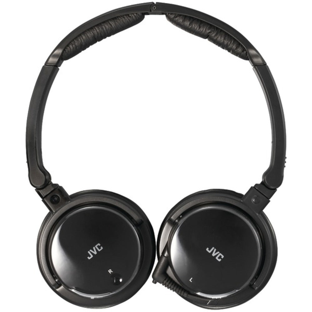 JVC HANC120 Noise-Canceling Headphones with Retractable Cord - GadgetSourceUSA