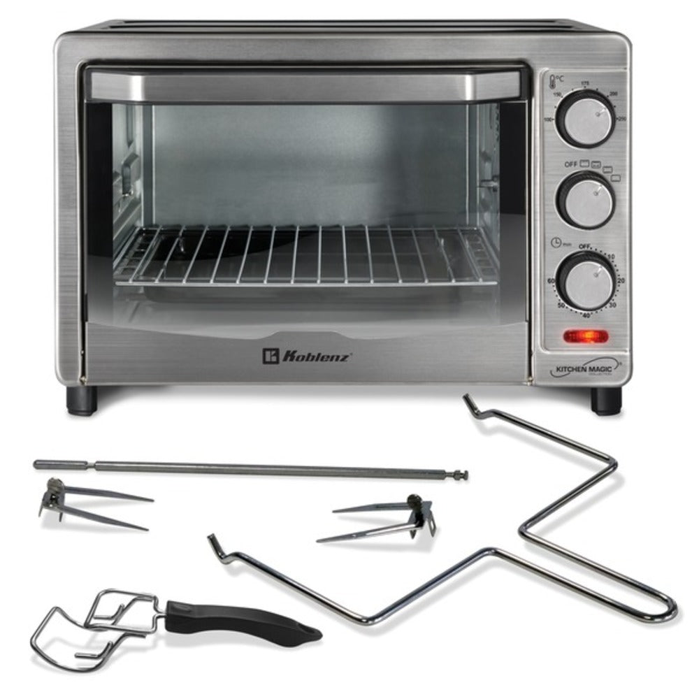Koblenz HKM-1500 R 24-Liter Kitchen Magic Collection Oven with Rotisserie - GadgetSourceUSA