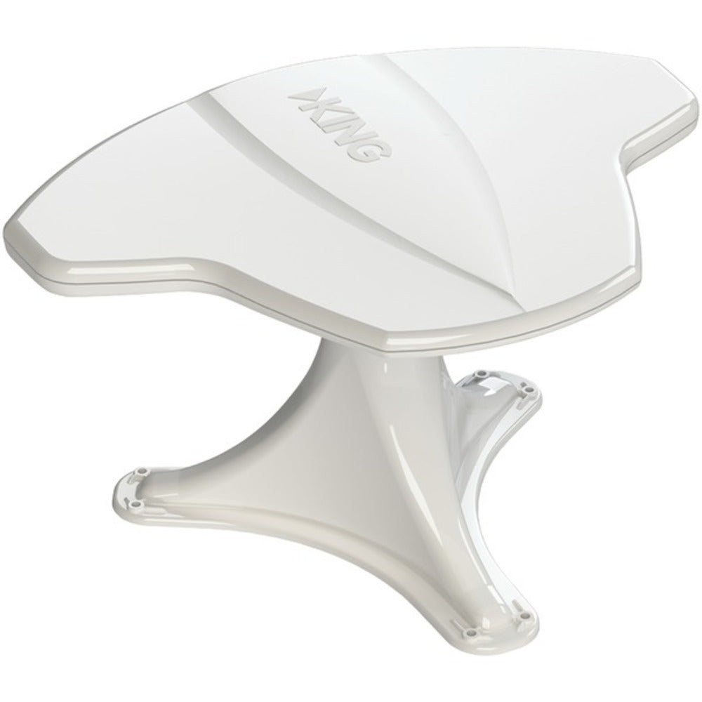 KING OA8500 KING Jack Antenna with Aerial Mount and Signal Finder (White) - GadgetSourceUSA