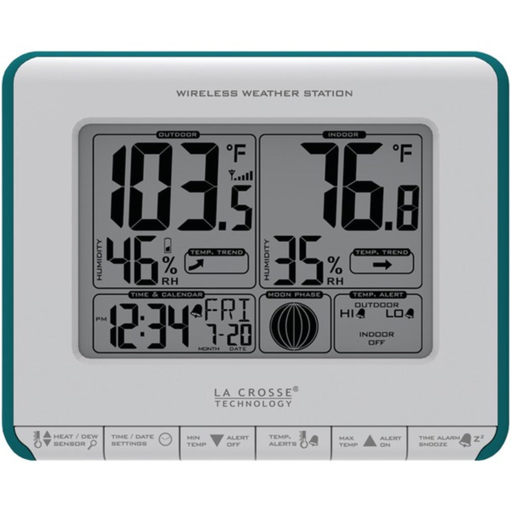 La Crosse Technology 308-1711BL Wireless Weather Station - GadgetSourceUSA