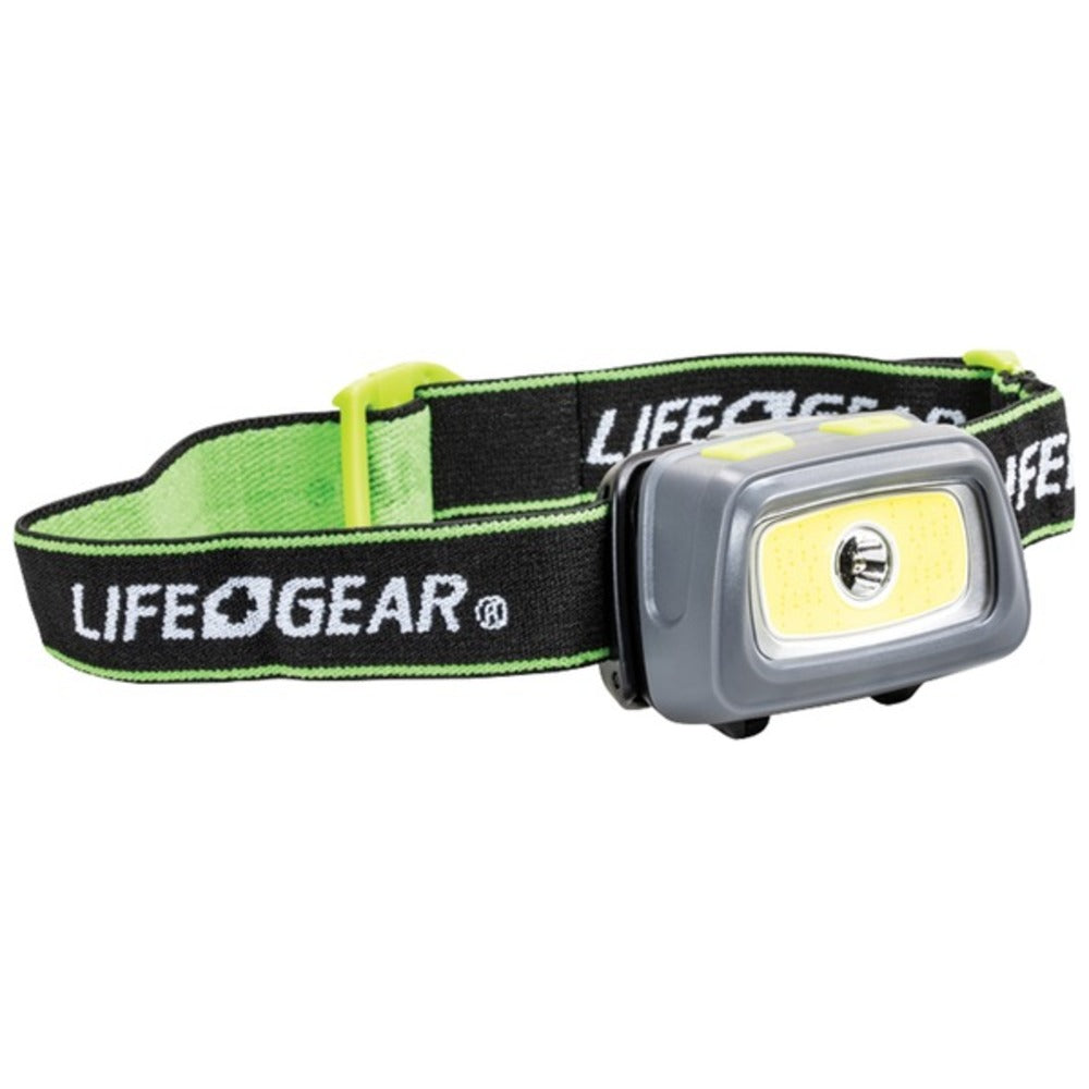 Life+Gear 41-3912 330-Lumen Spot and Flood COB Headlamp - GadgetSourceUSA