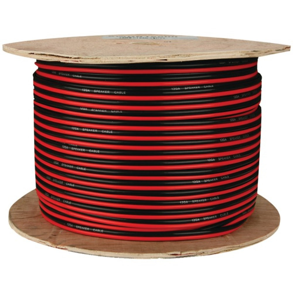 Install Bay SWRB16-500 Red/Black Paired Primary Speaker Wire, 500ft (16 Gauge) - GadgetSourceUSA