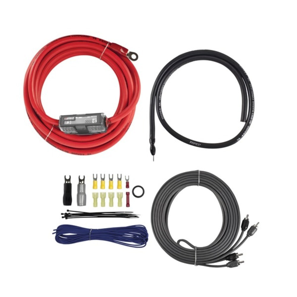 T-Spec V8-AK4 v8 SERIES 4-Gauge 1,500-Watt Amp Installation Kit with RCA Cables - GadgetSourceUSA