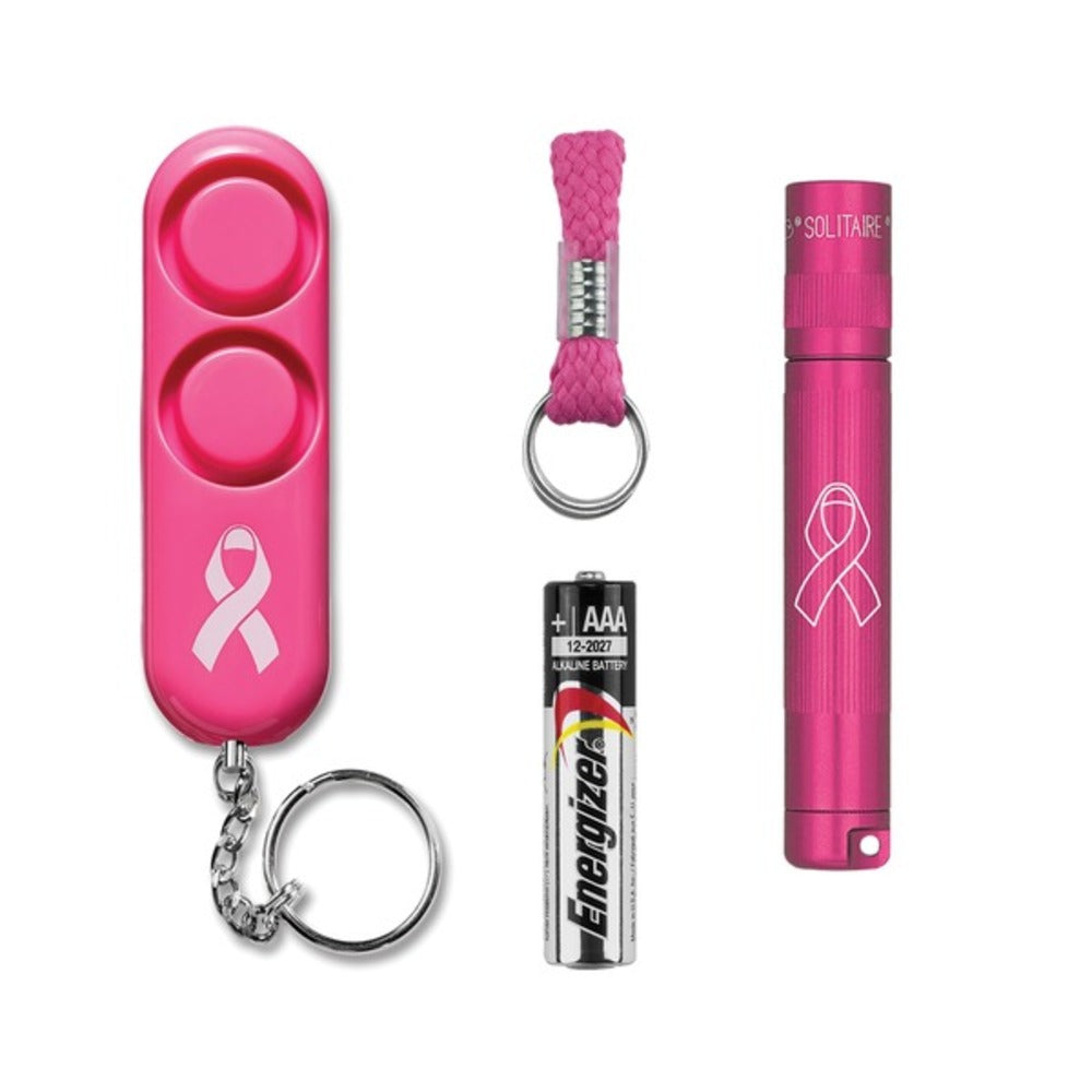 MAGLITE SJ3AUD6 Solitaire LED Flashlight with SABRE Personal Alarm - GadgetSourceUSA