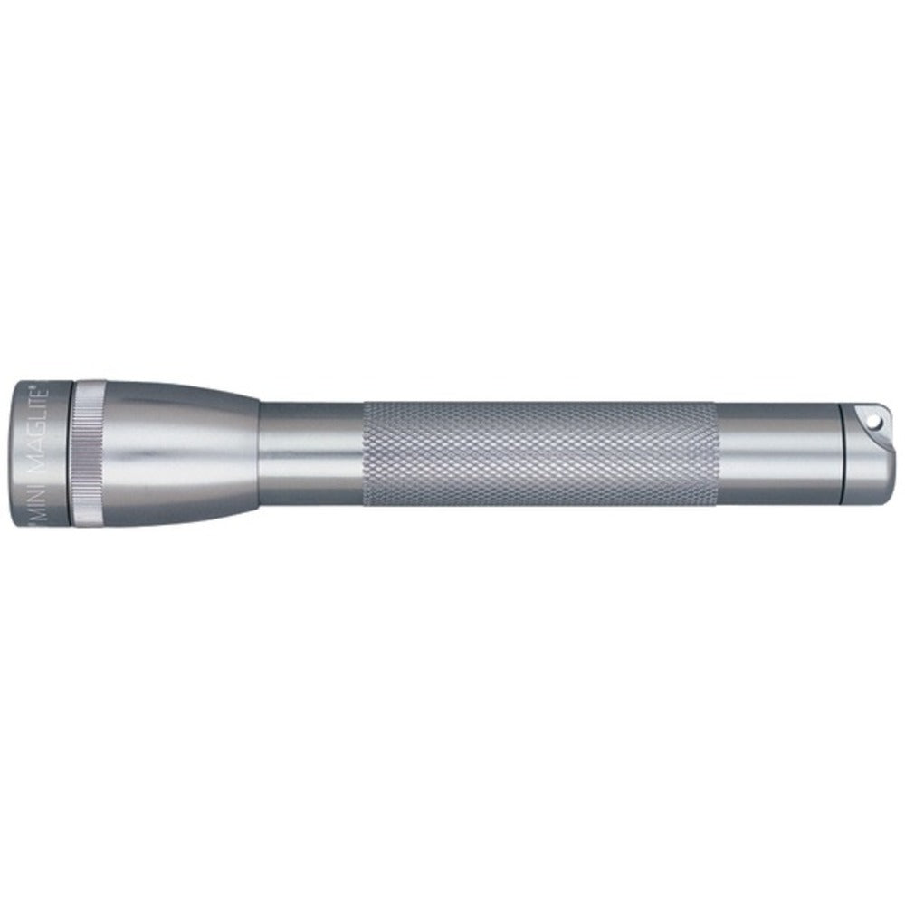 MAGLITE SM2A09H 14-Lumen Mini Flashlight with Holster (Gray) - GadgetSourceUSA