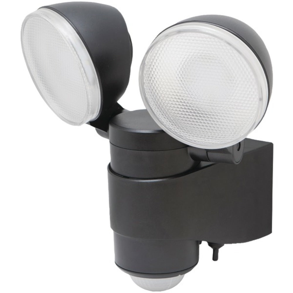 MAXSA Innovations 43218 Battery-Powered Motion-Activated Dual-Head LED Security Spotlight - GadgetSourceUSA