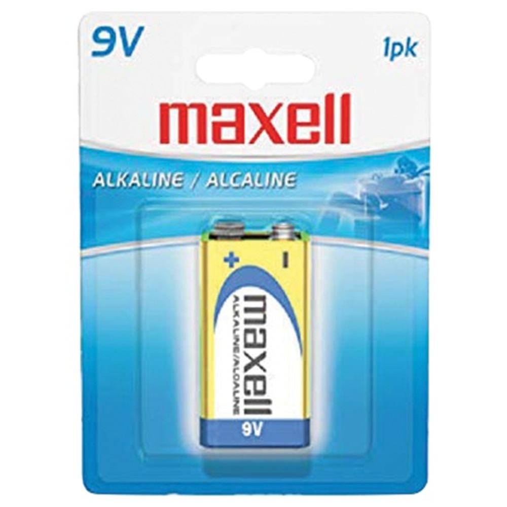 Maxell 721150 9-Volt Single Battery - GadgetSourceUSA