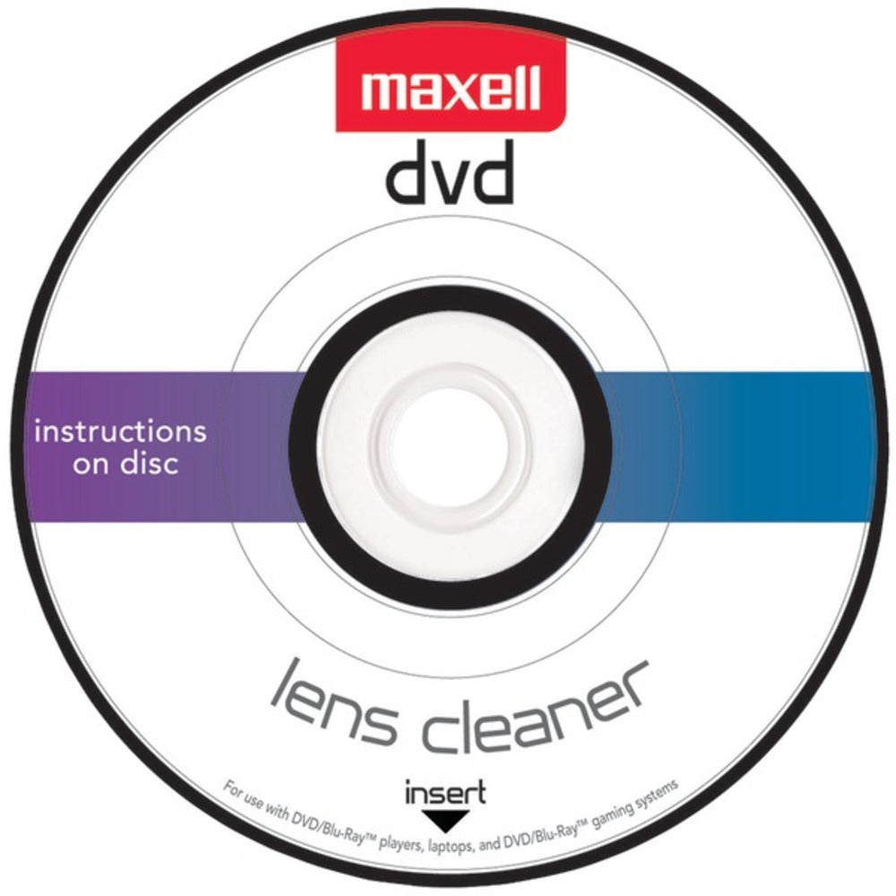 Maxell 190059 DVD Lens Cleaner - GadgetSourceUSA