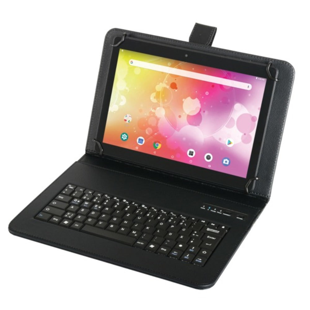 Naxa NID-1052 10.1-Inch Full HD Android 9.0 Tablet with Bluetooth Keyboard - GadgetSourceUSA