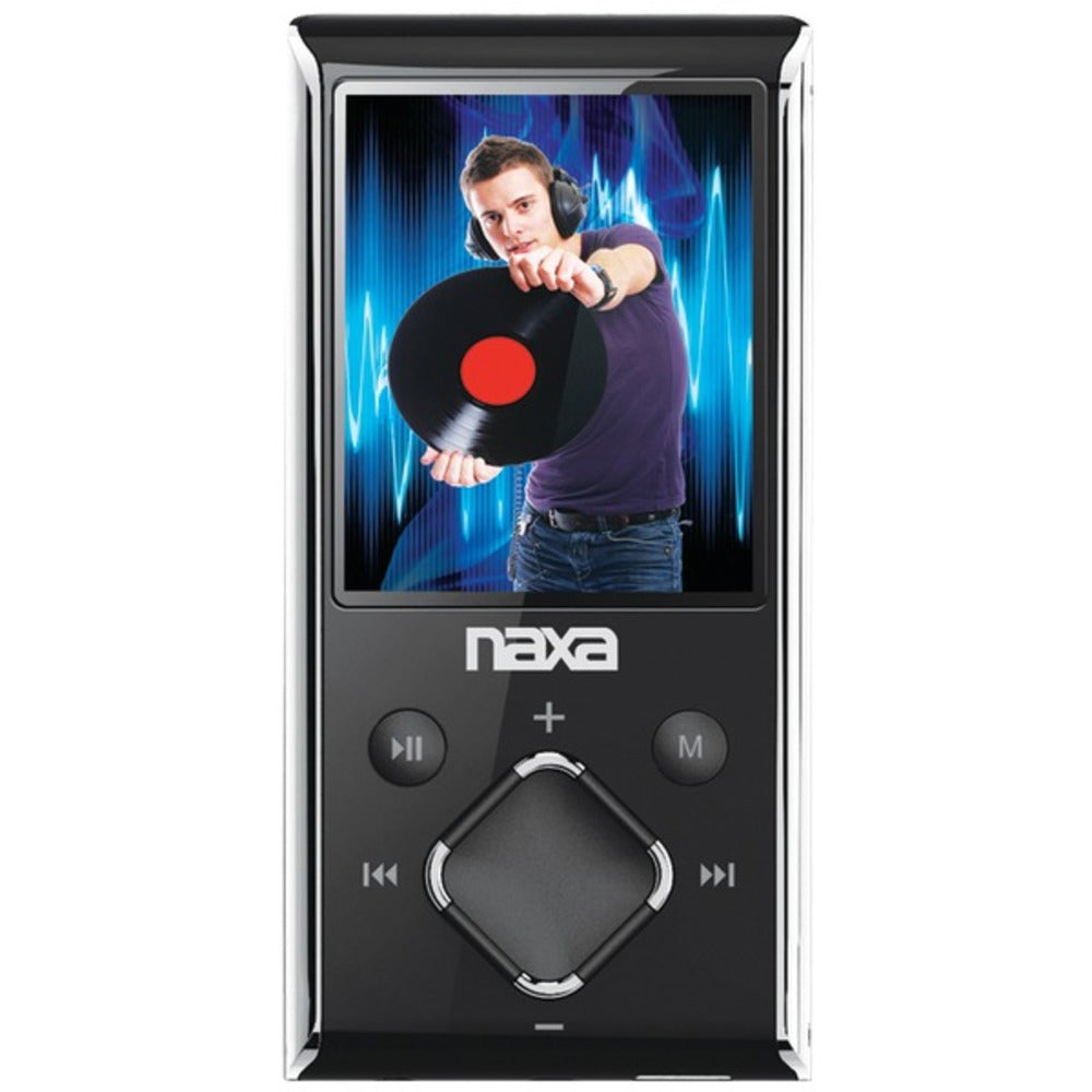 Naxa NMV173NSL 8GB 1.8" LCD Portable Media Players (Silver) - GadgetSourceUSA