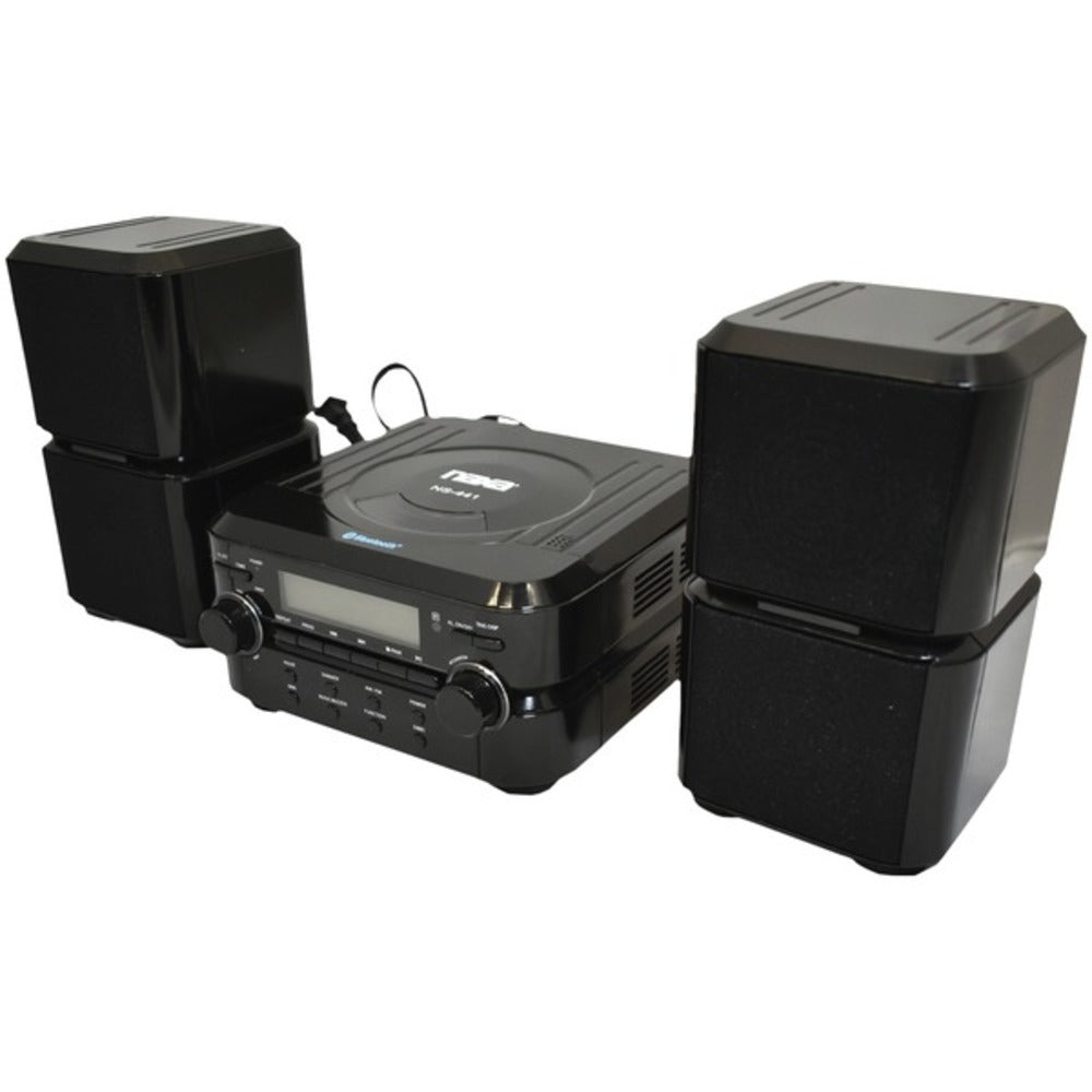 Naxa NS-441 Bluetooth CD Microsystem - GadgetSourceUSA