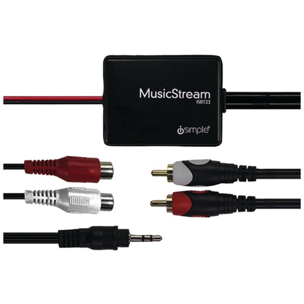 iSimple ISBT23 MusicStream Bluetooth Audio Receiver - GadgetSourceUSA