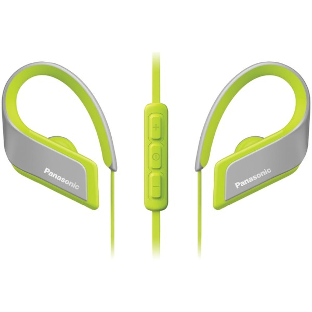 Panasonic RP-BTS35-Y WINGS Ultralight In-Ear Sport-Clip Earphones with Bluetooth (Yellow) - GadgetSourceUSA