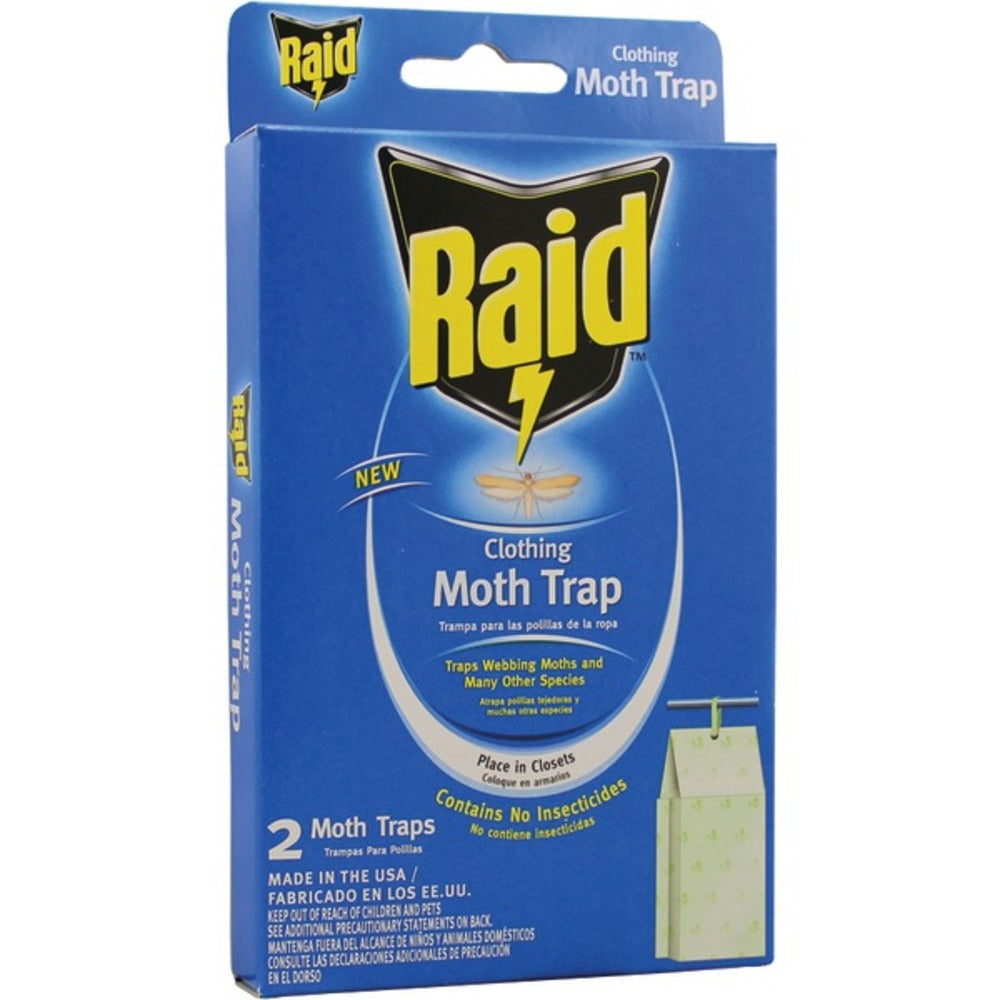 PIC CMOTHRAID Raid Clothing Moth Trap, 2 pk - GadgetSourceUSA