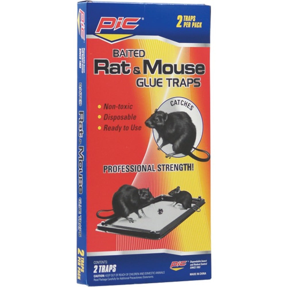 PIC GT-2 Rat and Mouse Glue Trays, 2 pk - GadgetSourceUSA