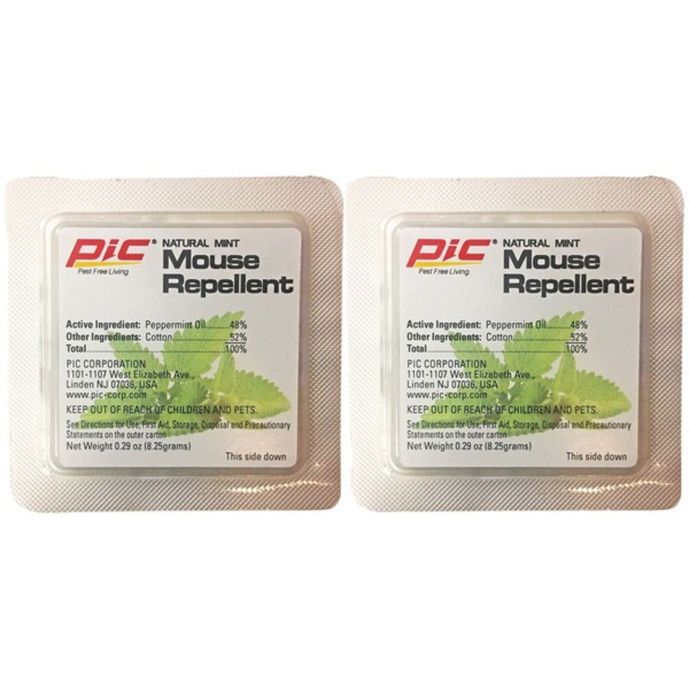 PIC MR-2 Natural Mint Mouse Repellent, 2-Count - GadgetSourceUSA