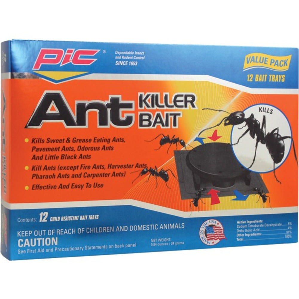 PIC PLASBON Plastic Ant-Killing Systems, 12 pk - GadgetSourceUSA