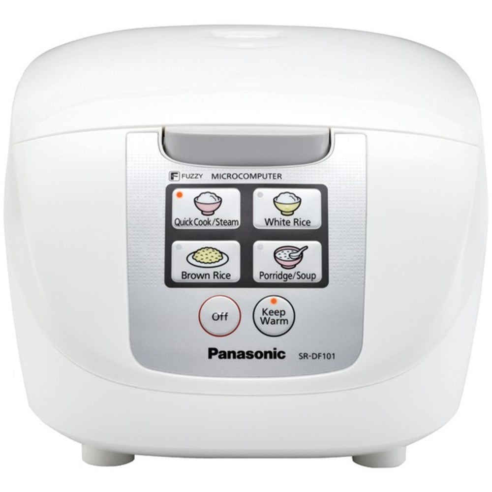 Panasonic SR-DF181 Fuzzy Logic Rice Cooker (10-Cup) - GadgetSourceUSA