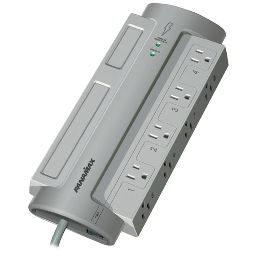 Panamax PM8-EX 8-Outlet PowerMax PM8-EX Surge Protector (without Satellite and CATV Protection) - GadgetSourceUSA