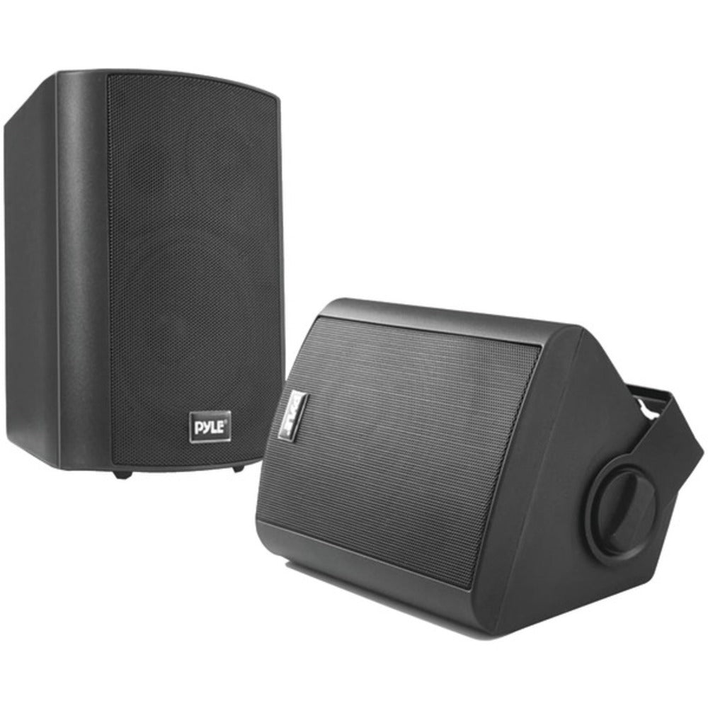 Pyle Home PDWR52BTBK 5.25" Indoor/Outdoor Wall-Mount Bluetooth Speaker System (Black) - GadgetSourceUSA