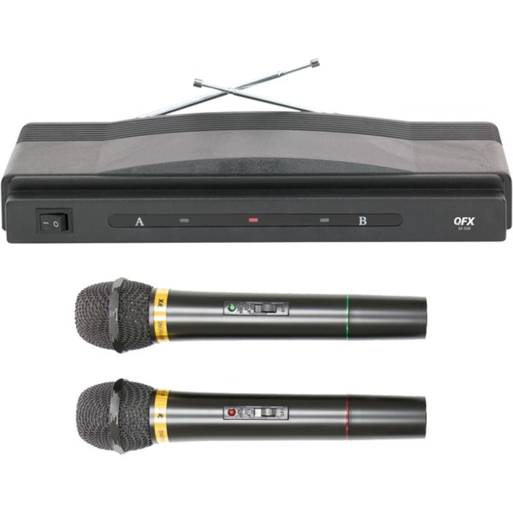QFX M-336 Wireless Dynamic Microphone System - GadgetSourceUSA