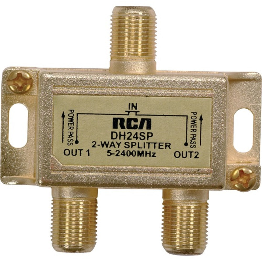 RCA DH24SPE 3GHz Digital Plus 2-Way Splitter - GadgetSourceUSA