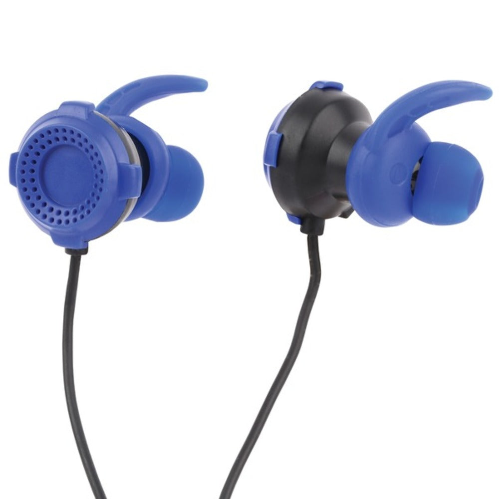 Lvlup LU701-BLU Gaming Earbuds with Removable Microphone (Blue) - GadgetSourceUSA
