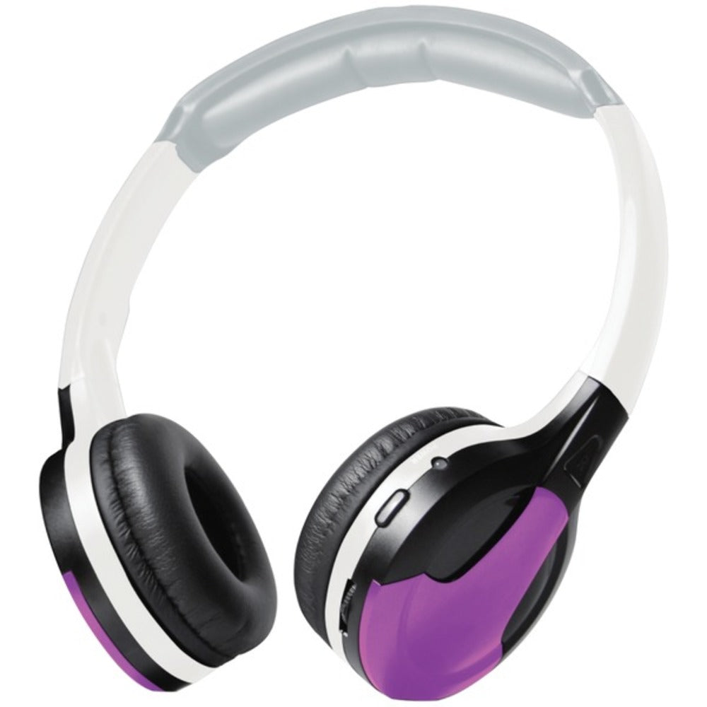XOVision IR630PR Universal IR Wireless Foldable Headphones (Purple) - GadgetSourceUSA